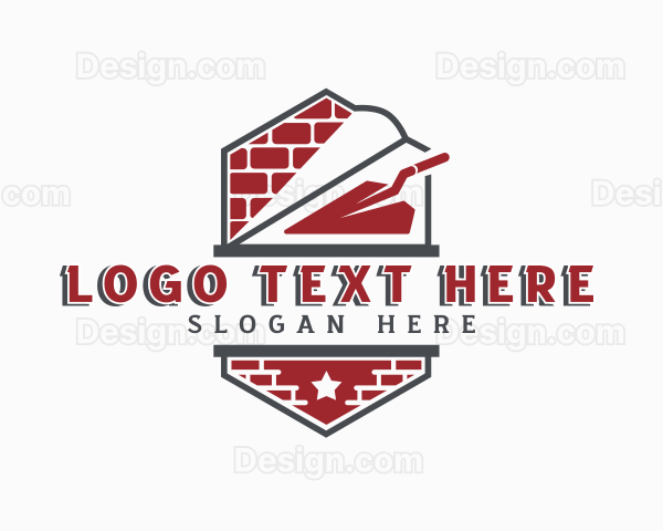 Construction Builder Masonry Logo