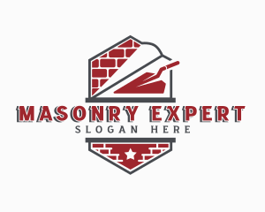 Construction Builder Masonry logo design