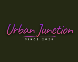 Neon Urban Studio logo design