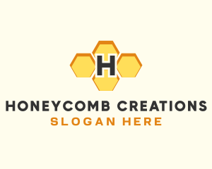 Honey Bee Hive logo design