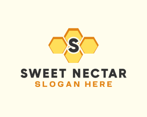 Honey Bee Hive logo design