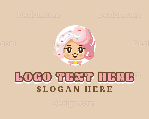 Sweet Cotton Candy Logo