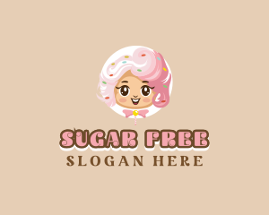 Sweet Cotton Candy logo design