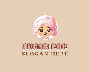 Sweet Cotton Candy logo design