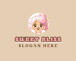 Sweet Cotton Candy logo design