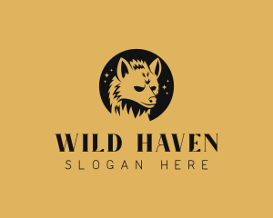 Wild Hyena Safari logo design