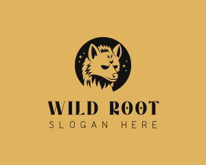 Wild Hyena Safari logo design