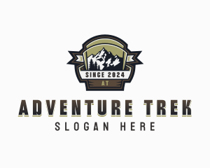 Adventure Forest Mountain logo design