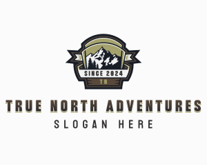 Adventure Forest Mountain logo design