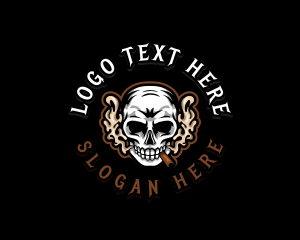 Smoking Skull Tobacco logo