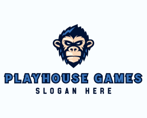 Monkey Gaming Character logo design