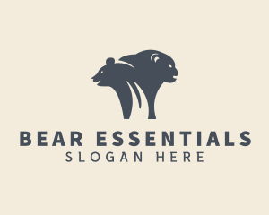Wildlife Bear Animal logo