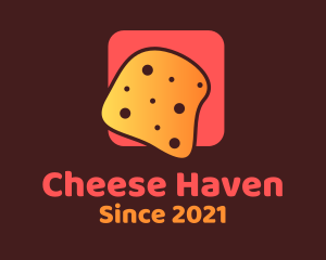 Cheese Bread Slice  logo