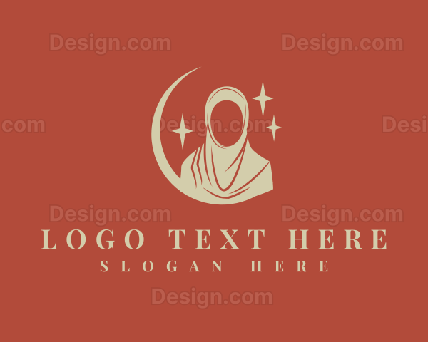 Starry Moon Hijab Logo