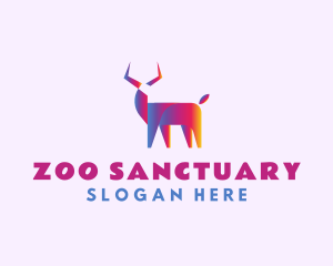 Wild Deer Zoo logo design