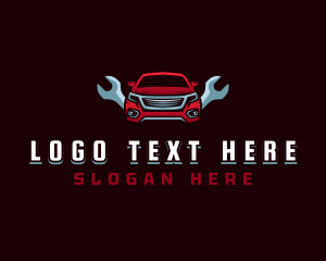 Suv - Car Mechanic Garage logo design