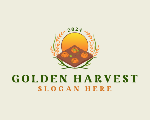 Pumpkin Farm Agriculture logo design