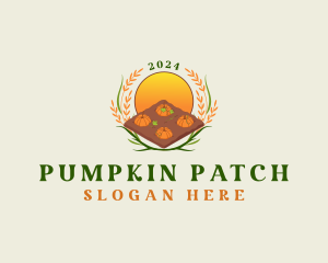 Pumpkin Farm Agriculture logo design