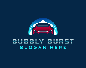 Automobile Bubble Detailing logo design