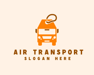 Bus Transport Tag logo design