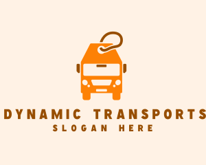 Bus Transport Tag logo design