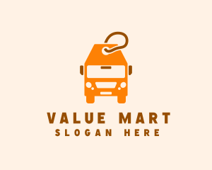 Bus Transport Tag logo design