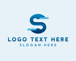 Business Brand Letter S logo