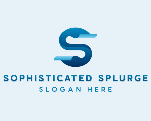 Business Brand Letter S logo design