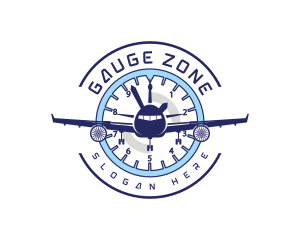 Airplane Flight Gauge logo