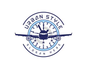 Airplane Flight Gauge logo