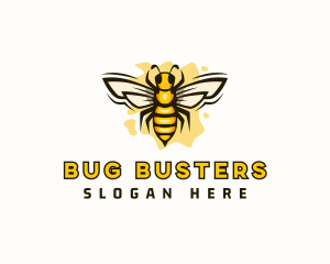 Honey Bee Hornet logo design