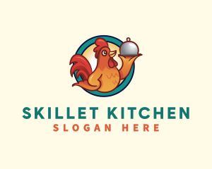 Chicken Rooster Restaurant logo design