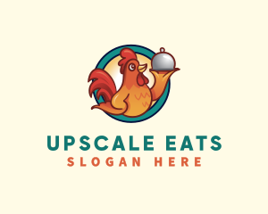 Chicken Rooster Restaurant logo design