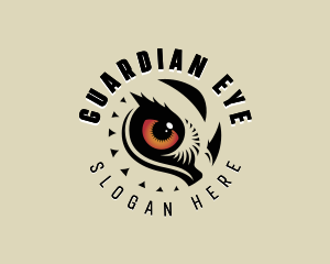 Wild Owl Eye logo design