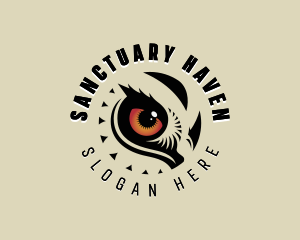 Wild Owl Eye logo design