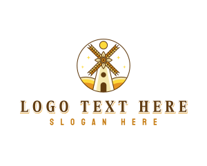 Flour Mill Wheat logo