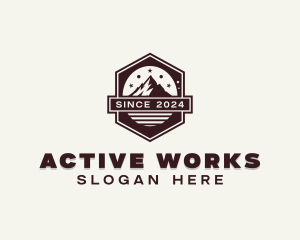 Adventure Mountain Trekking logo design