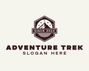 Adventure Mountain Trekking logo design