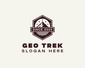 Adventure Mountain Trekking logo design