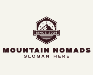 Adventure Mountain Trekking logo design