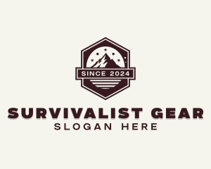 Adventure Mountain Trekking logo design