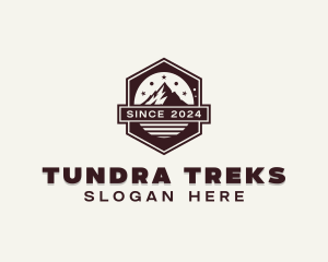 Adventure Mountain Trekking logo design