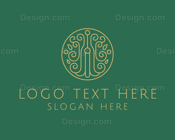 Eco Organic Herb Logo