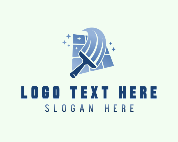 Deep Clean logo example 3