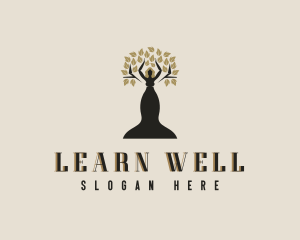 Woman Therapy Wellness logo design