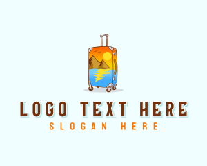 Luggage Travel Vacation logo