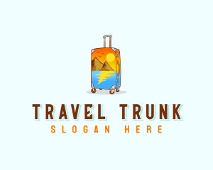 Luggage Travel Vacation logo