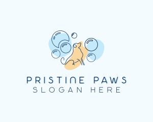 Bubble Dog Grooming logo