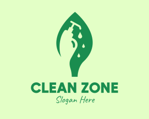 Green Natural Liquid Soap logo