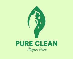 Green Natural Liquid Soap logo